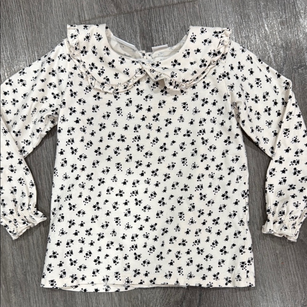 Zara Kids Collar Top.